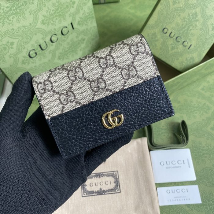 Gucci GG Marmont zip around wallet 456117