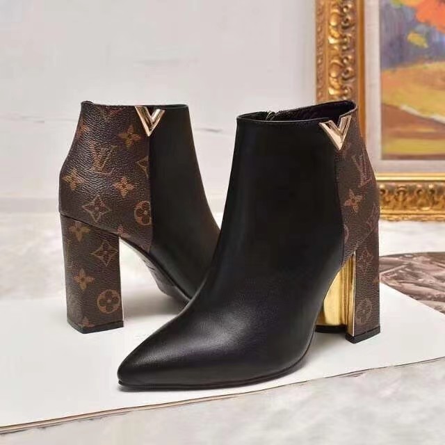 Louis Vuitton Joint Heel Ankle Boots
